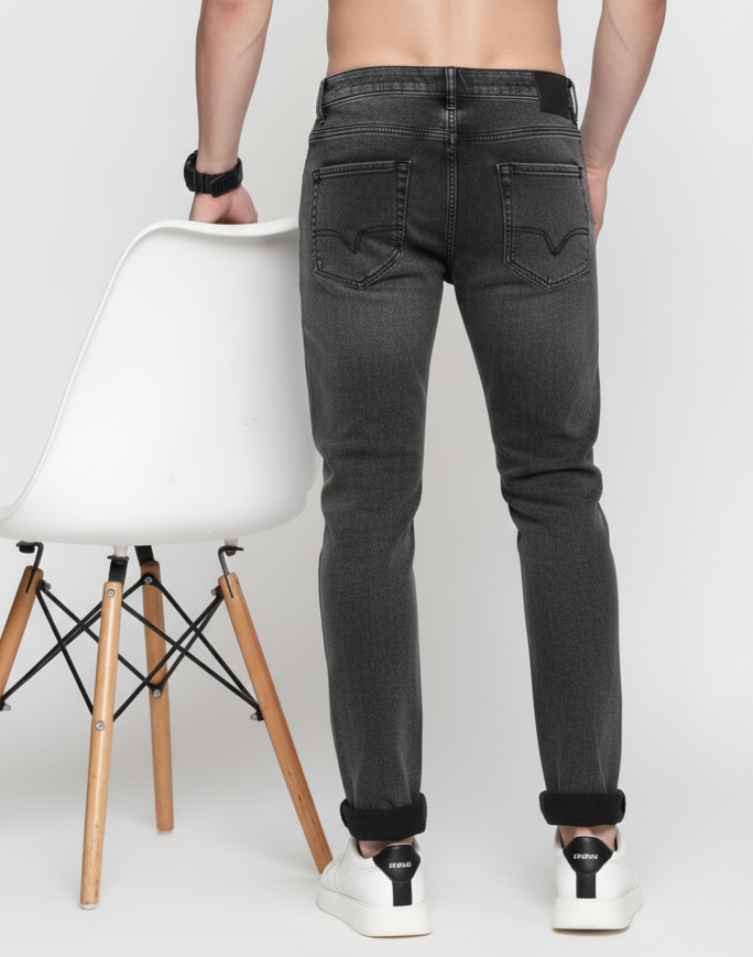 Men Skinny Fit Light Fade Stretchable Jeans