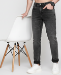 Men Skinny Fit Light Fade Stretchable Jeans