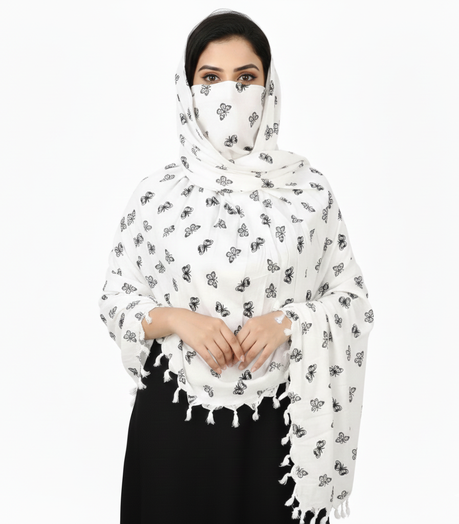 Printed Cotton Rayon Blend Women Fancy Scarfu