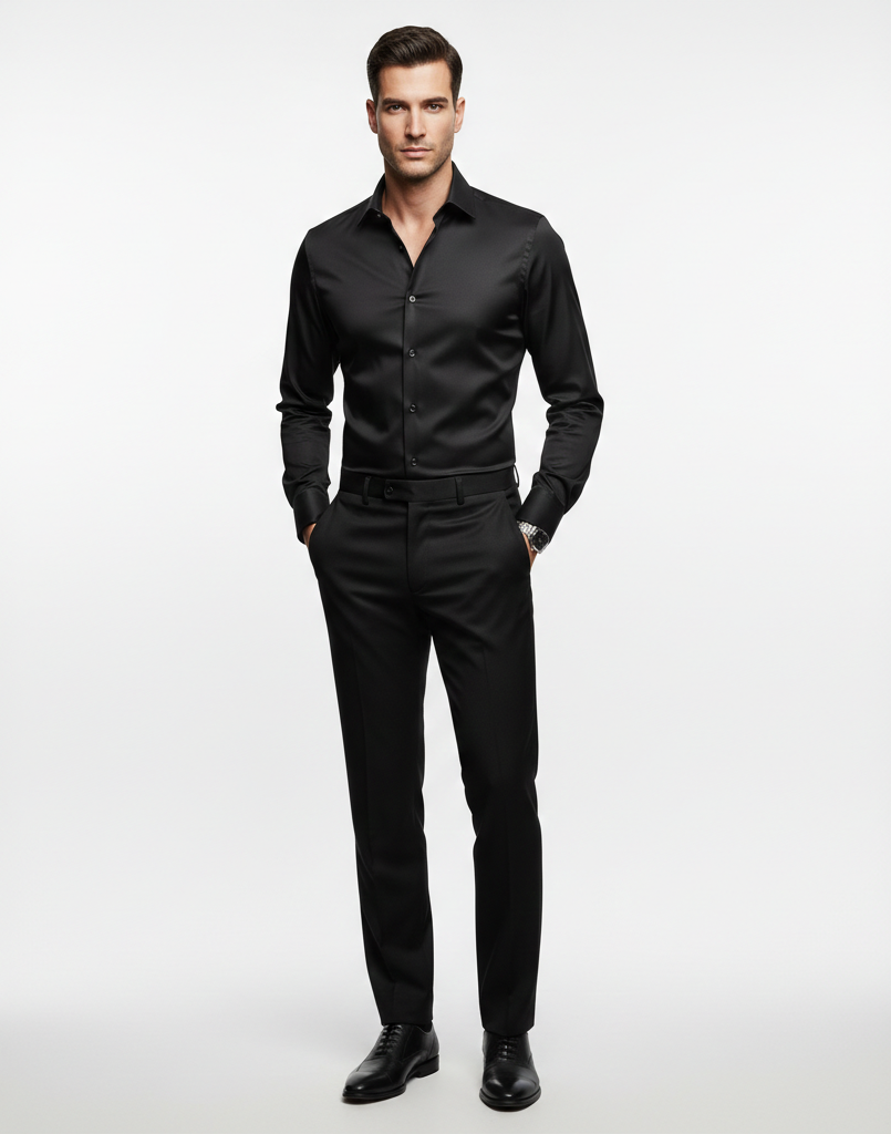 Men Slim Fit Casual Shirt