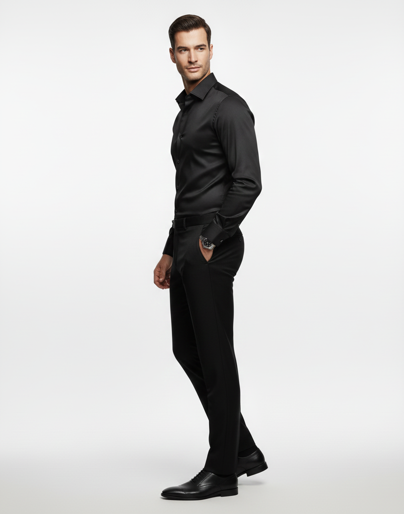 Men Slim Fit Casual Shirt