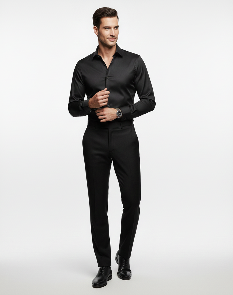 Men Slim Fit Casual Shirt